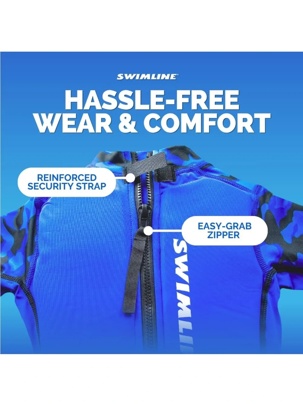 SWIMLINE Floating Swimsuit Swim Trainer for Kids Boys Size Small 20-30lbs NWT